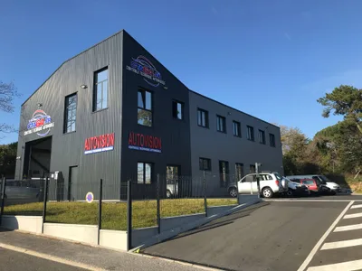 Devanture de CTA64 Controle Technique Auriol Anglet