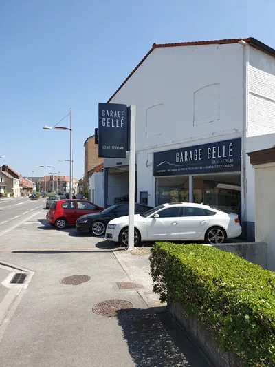 Devanture de Garage Gellé