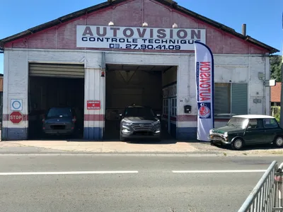 Devanture de Autovision Marchiennes