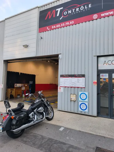 Devanture de MTCT Controle Technique Narbonne Auto et Moto