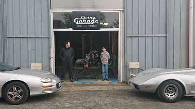Devanture de living garage