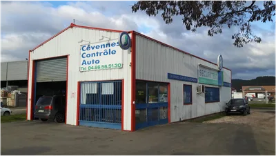 Devanture de Sécuritest Contrôle Technique Automobile ALES