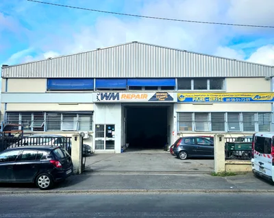 Devanture de Garage WM Repair