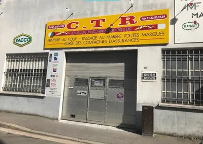 Devanture de C.T.R Carrosserie et Toutes Réparations