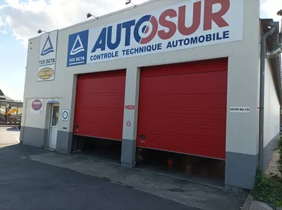 Devanture de Controle Technique Autosur Reims Saint-Brice - TUV DCTA - Auto Moto