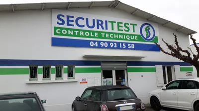 Devanture de Sécuritest Contrôle Technique Automobile ARLES