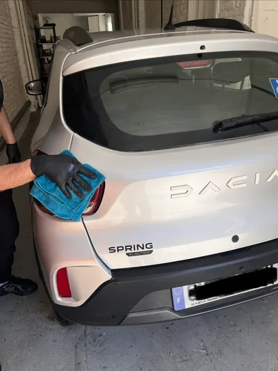 Devanture de Lavage Auto Bio