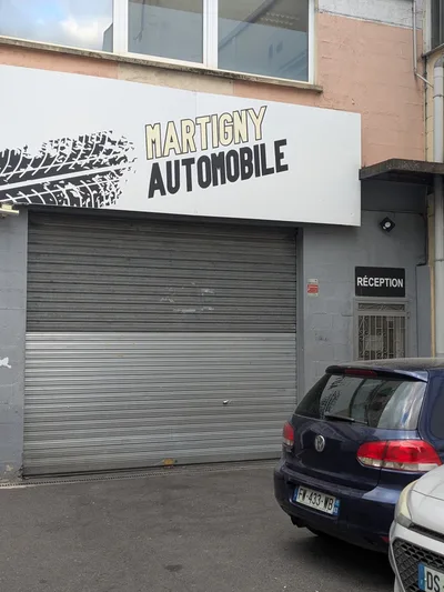 Devanture de Martigny Automobile