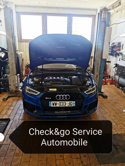 Devanture de Garage Check and Go Service