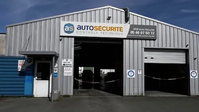 Devanture de AS Auto Sécurité Contrôle technique LA ROCHELLE