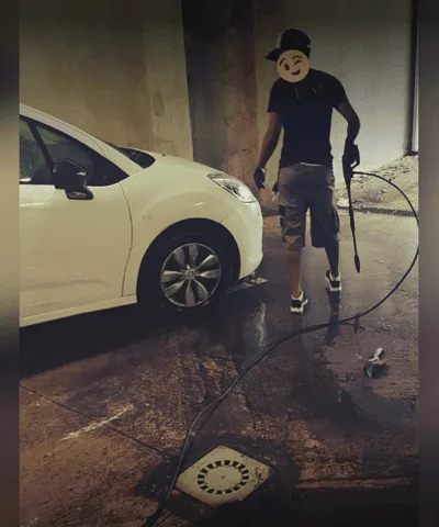 Devanture de LVM Nettoyage Auto Montpellier