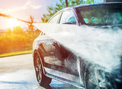 Devanture de Excel Carwash