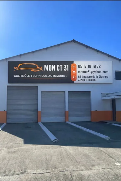 Devanture de MON CT31 CONTROLE TECHNIQUE