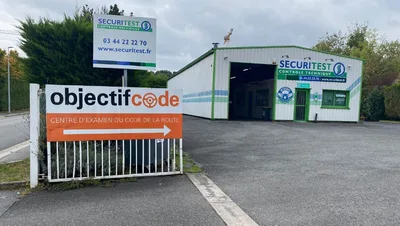 Devanture de Sécuritest Contrôle Technique Automobile MERU