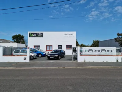 Devanture de Ouest Littoral Automobiles - Installateur agréé eFlexFuel kit de conversion éthanol E85
