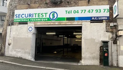 Devanture de Sécuritest Contrôle Technique Automobile ST ETIENNE - FRERES CHAPPE