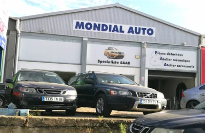 Devanture de Garage Mondial Auto