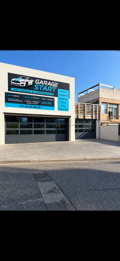 Devanture de Garage START