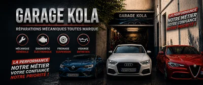 Devanture de Garage Kola