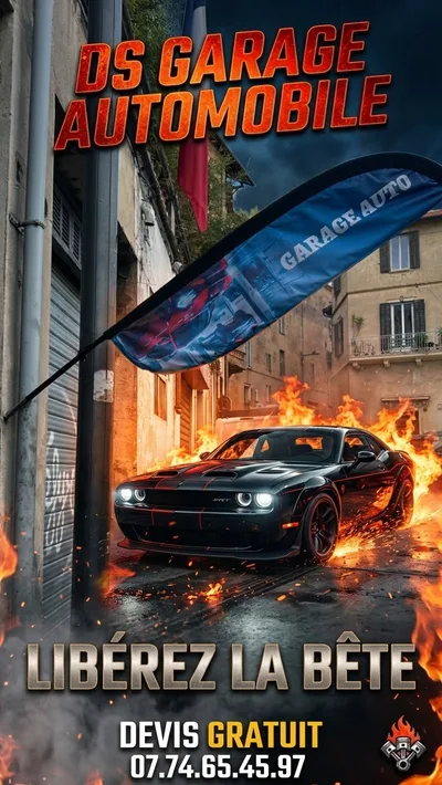 Devanture de GARAGE AUTOMOBILES