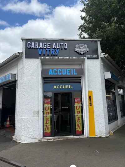 Devanture de garage-auto-vitry
