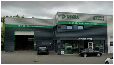 Devanture de DEKRA contrôle technique Bruay-la-Buissière (AUTO - MOTO)