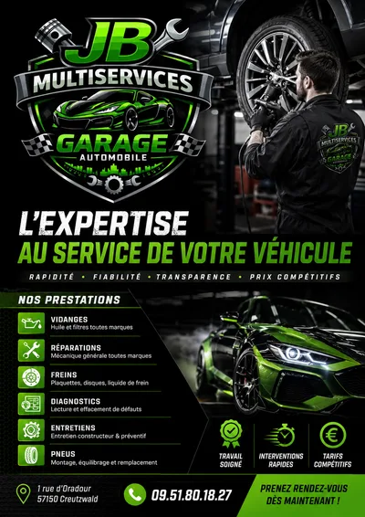 Devanture de JB Multiservices