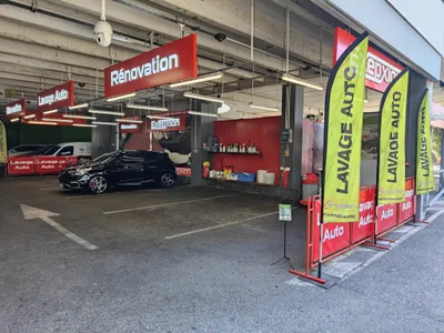 Devanture de Lavage auto EXPEXION