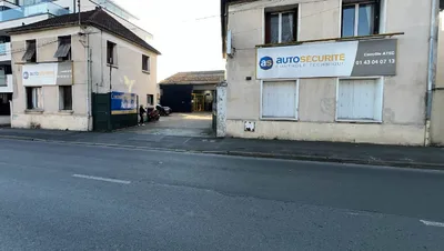 Devanture de AS Autosécurité Contrôle Technique NOISY LE GRAND