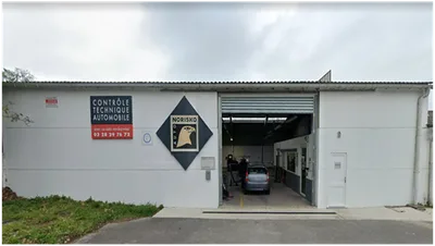 Devanture de NORISKO contrôle technique Gravelines