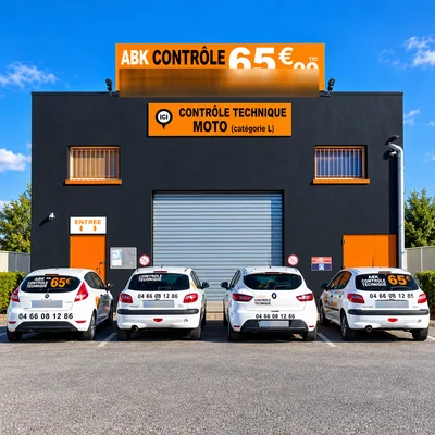 Devanture de Abk Controle Technique