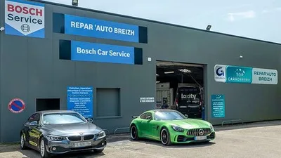 Devanture de Repar'Auto Breizh