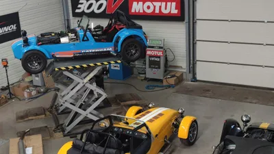 Devanture de Vintage Sport Cars