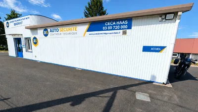 Devanture de AS Auto Sécurité Contrôle technique Eckbolsheim