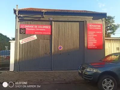 Devanture de Le garage de Colombes