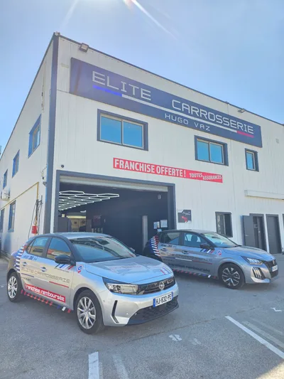 Devanture de Elite Carrosserie