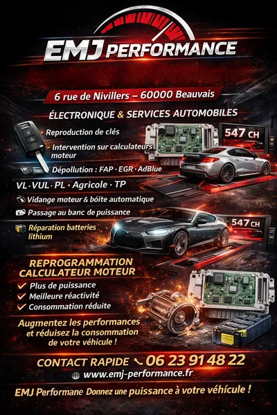 Devanture de EMJ Performance