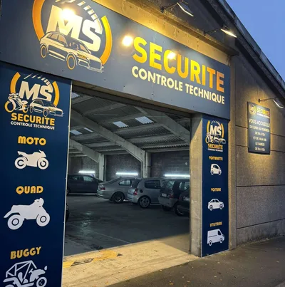 Devanture de MS Sécurité